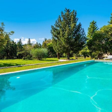 Secret Garden House - Private Garden With Pool Villa Acharavi  Bagian luar foto