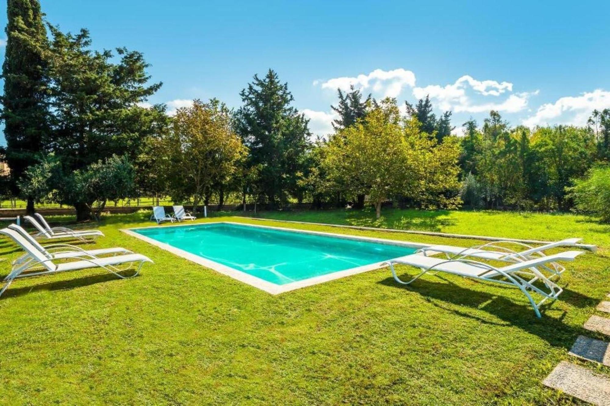 Secret Garden House - Private Garden With Pool Villa Acharavi  Bagian luar foto