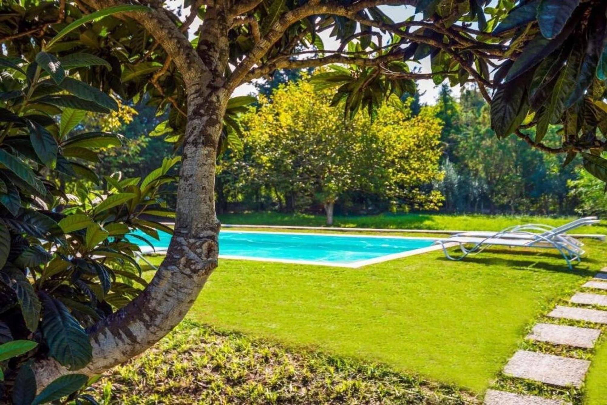 Secret Garden House - Private Garden With Pool Villa Acharavi  Bagian luar foto